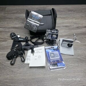 Vivitar DVR782 Bundle - 2" LCD Video Action Camera Bundle - Read Description